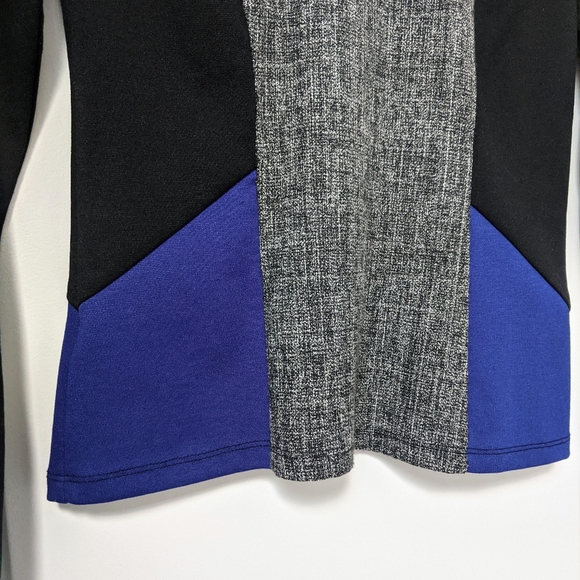 ANN TAYLOR Petite Color block Dressy Top - Picture 9 of 14